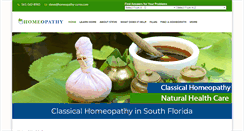 Desktop Screenshot of homeopathy-cures.com
