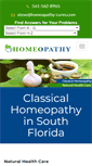 Mobile Screenshot of homeopathy-cures.com